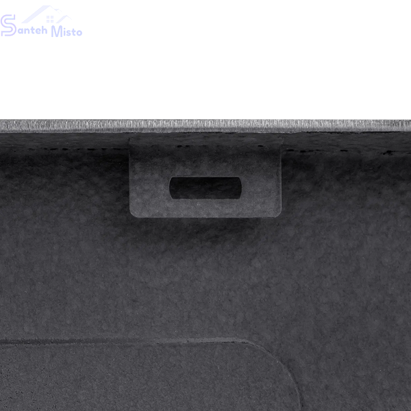 Комплект кухонної мийки Kraft HM 50х50 NANO BLACK PVD (3.0/1.0 мм) SМ048 фото