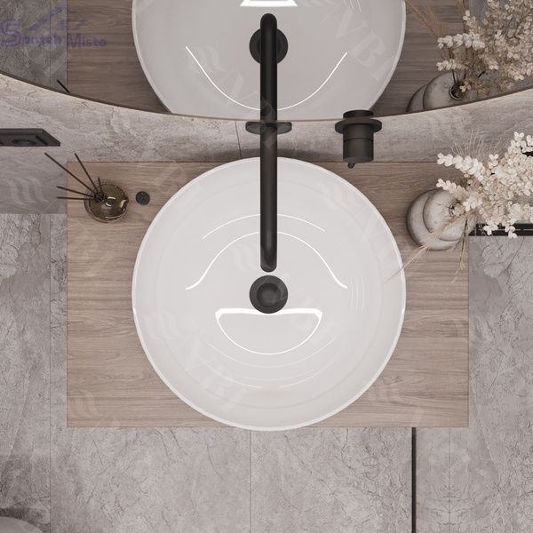 Умывальник (раковина) VBI BARI WHITE накладной VBI-011600 фото