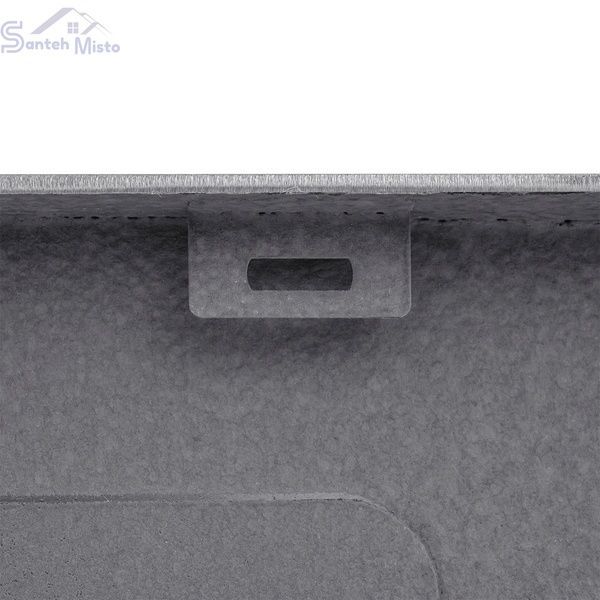 Кухонна мийка Kroner KRP Schwarze - 7844HM PVD (3/1 мм) CV025277 фото