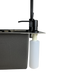 Комплект кухонної мийки Kraft HM 50х50 NANO BLACK PVD (3.0/1.0 мм) SМ048 фото 8