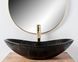 Умывальник (раковина) REA ROYAL 60 BLACK MARBLE MATТ накладной REA-U7478 фото 3