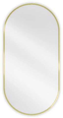 Дзеркало MEXEN LOFT 100x50 GOLD овальне MEX-9851-100-050-000-50 фото