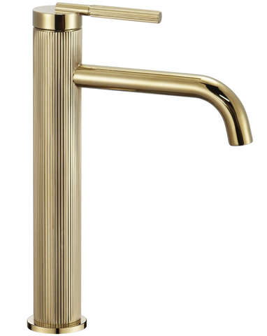 Змішувач для раковини (умивальника) REA ARGON GOLD високий REA-B7803 фото