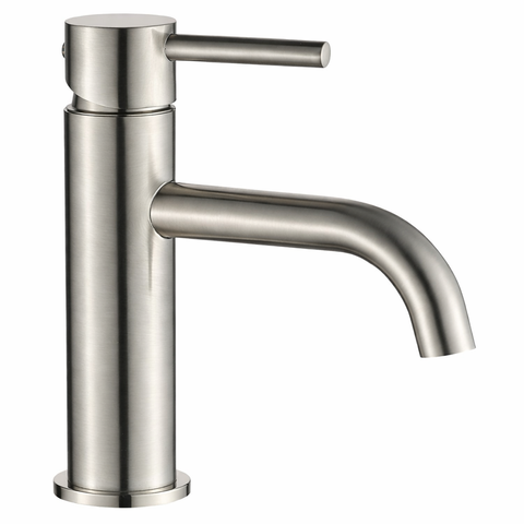 Змішувач для раковини VBI MILANO NICKEL низький VBI-050100NI фото