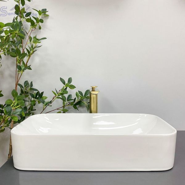 Умивальник (раковина) VBI TREVI WHITE накладний VBI-012604 фото