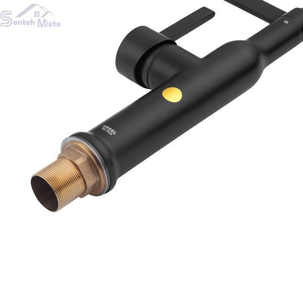 Комплект кухонної мийки Kraft KRF 60х45HM PVD (3.0/1.0 мм) DEKOR SM6580 фото