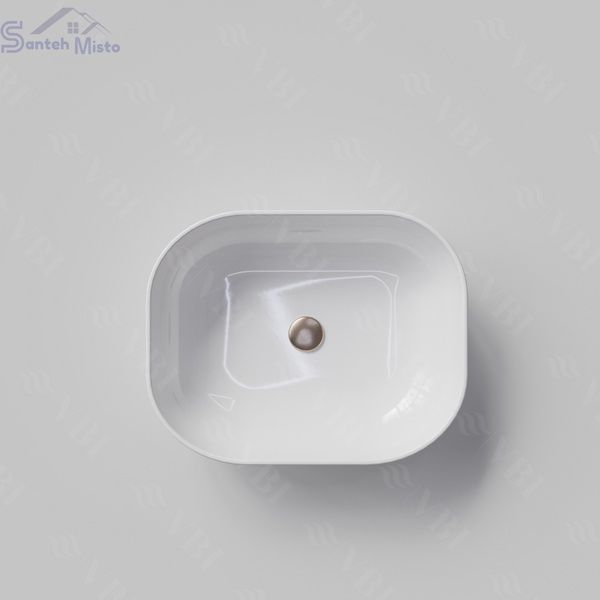 Умывальник (раковина) VBI BERGAMO WHITE накладной VBI-012500 фото