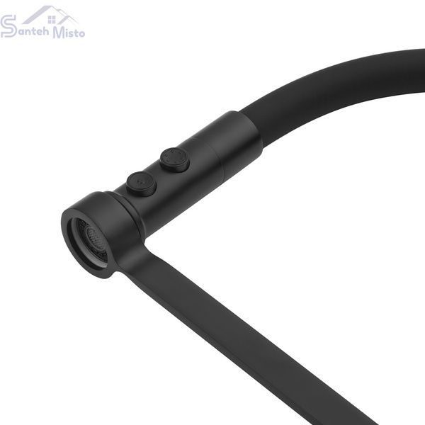 Комплект кухонной мойка Kraft KRF 60х45HM PVD (3.0/1.0 мм) DEKOR SM6580 фото