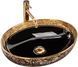 Умывальник (раковина) REA MARGOT GOLD BLACK накладной REA-U8978 фото 1