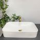 Умивальник (раковина) VBI TREVI WHITE накладний VBI-012604 фото 5