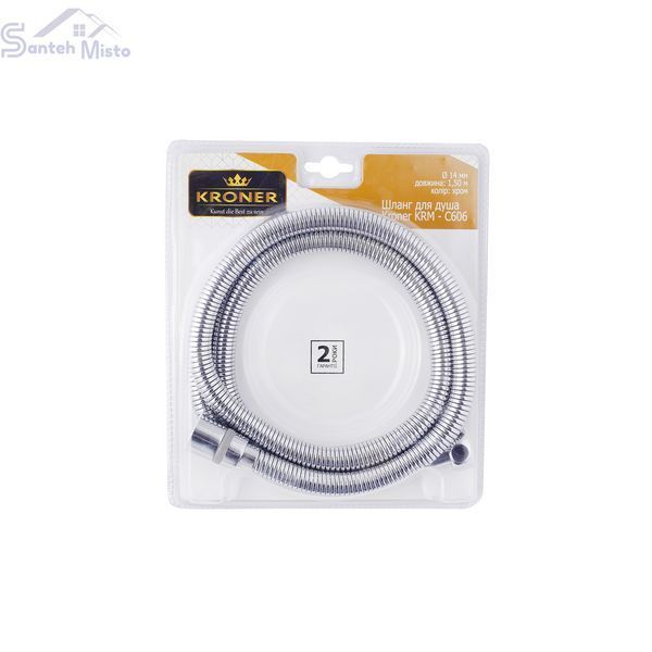 Шланг для душу Kroner KRM - C606 Anti-Twist 150 см CV016677 фото