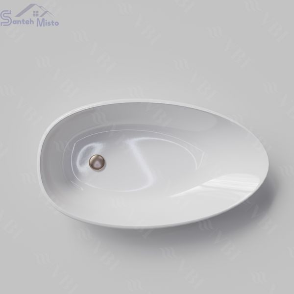 Умывальник (раковина) VBI TRENTO 75 WHITE накладной VBI-011903 фото