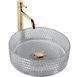 Умывальник (раковина) REA CRISTAL 35 LIGHT GREY накладной REA-U9615 фото 1