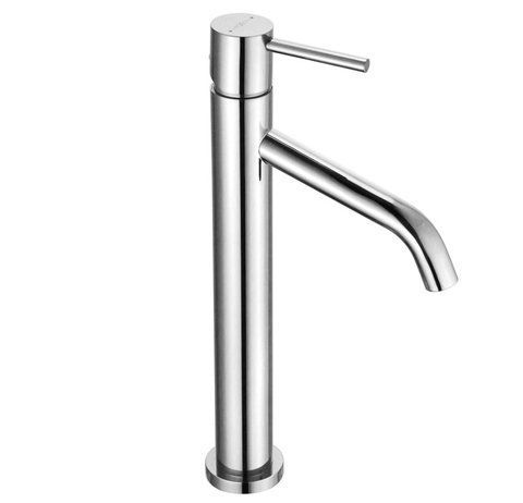 Змішувач для раковини (умивальника) MEXEN RUMBA CHROME хром високий MEX-73510-00 фото