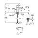 Змішувач для раковини Grohe QuickFix Start S-Size 23551002 з донним клапаном 1947371177 фото 2