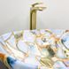 Умывальник (раковина) VBI PARMA MARBLE BLUE GLOSSY накладной VBI-011016 фото 5