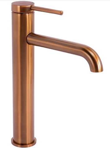Змішувач для раковини (умивальника) REA SPOT BRUSHED COPPER високий REA-B2069 фото