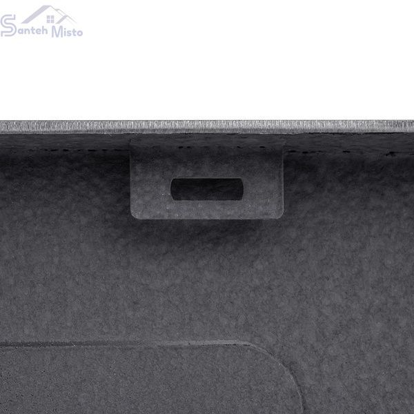 Кухонна мийка Kroner KRP Schwarze - 6350HM PVD (3.0/1.0 мм) CV031453 фото