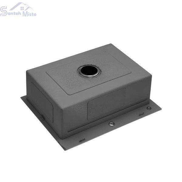 Кухонна мийка Kroner KRP Schwarze - 6350HM PVD (3.0/1.0 мм) CV031453 фото