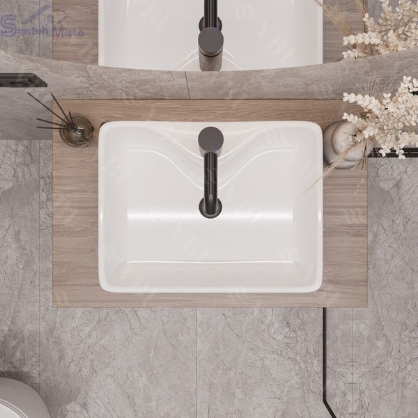 Умывальник (раковина) VBI FORLI WHITE накладной VBI-011100 фото