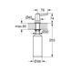 Дозатор для моющего средства Grohe Contemporary 1021652430 CV036239 фото 2