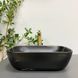 Умивальник (раковина) VBI RAVENNA BLACK STONE MATT накладний VBI-011214 фото 3
