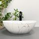 Умывальник (раковина) VBI PARMA WHITE STONE GLOSSY накладной VBI-011017 фото 4