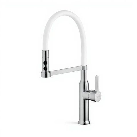 Змішувач для кухні з гнучким виливом Pllen&oacute; Lazio WHI16 spazzolato SM430013 фото