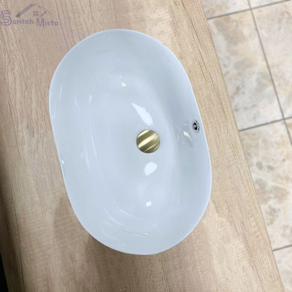 Умивальник (раковина) VBI MIRANDOLA WHITE врізний VBI-018007 фото
