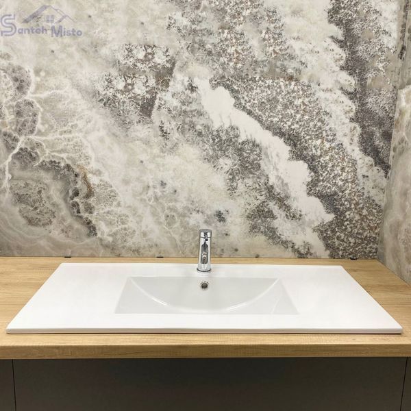 Умывальник (раковина) VBI FERRARA 100 WHITE врезной VBI-018030 фото