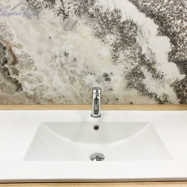 Умывальник (раковина) VBI FERRARA 100 WHITE врезной VBI-018030 фото