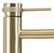 Змішувач для раковини (умивальника) REA LUNGO GRIP BRUSHED GOLD низький REA-B6950 фото 3