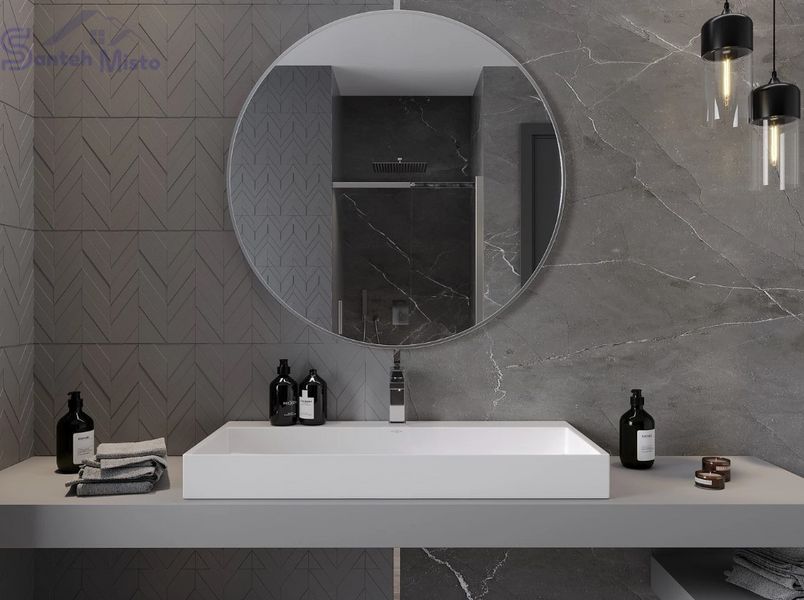 Дзеркало MEXEN LOFT 100 CHROME кругле MEX-9850-100-100-000-10 фото