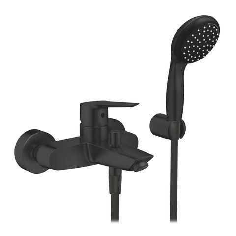 Смеситель для ванны Grohe QuickFix Start Black UA30330701 CV032747 фото