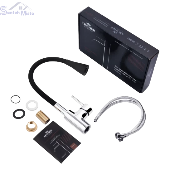 Комплект кухонної мийки KRP Geb&uuml;rstet-6350LHM SM0974 фото
