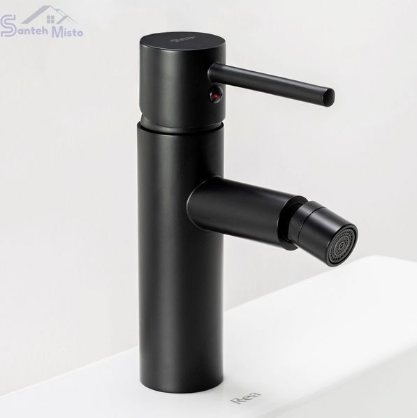 Змішувач для біде REA TESS BLACK чорний REA-B5006 фото