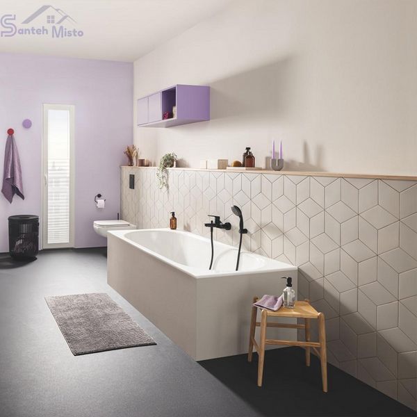 Смеситель для ванны Grohe QuickFix Start Black UA30330701 CV032747 фото