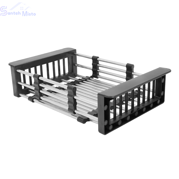 Комплект кухонної мийки Kraft -NANO BLACK 5050HM PVD SM30558 фото
