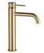 Змішувач для раковини (умивальника) REA LUNGO GRIP BRUSHED GOLD високий REA-B6896 фото 1