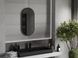 Зеркало MEXEN LOFT 90x45 BLACK овальное MEX-9851-090-045-000-70 фото 2
