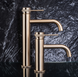 Змішувач для раковини (умивальника) REA LUNGO GRIP BRUSHED GOLD високий REA-B6896 фото 2