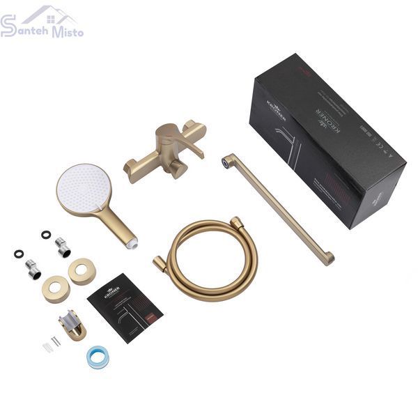 Смеситель для ванны Kroner KRP Axis Line - GBG070 CV036846 фото