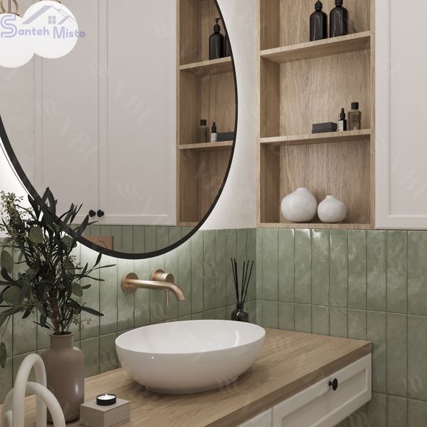 Умивальник (раковина) VBI LIVORNO WHITE накладний VBI-012600 фото