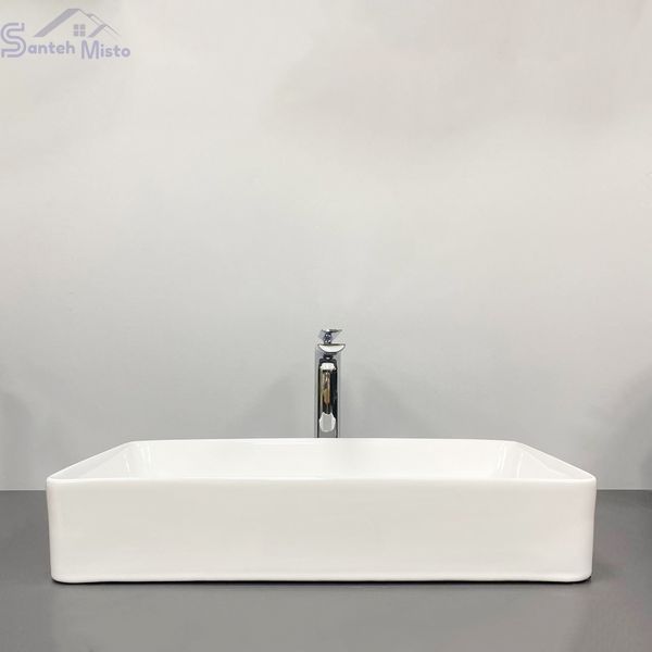 Умивальник (раковина) VBI VELLETRI M WHITE накладний VBI-015901 фото