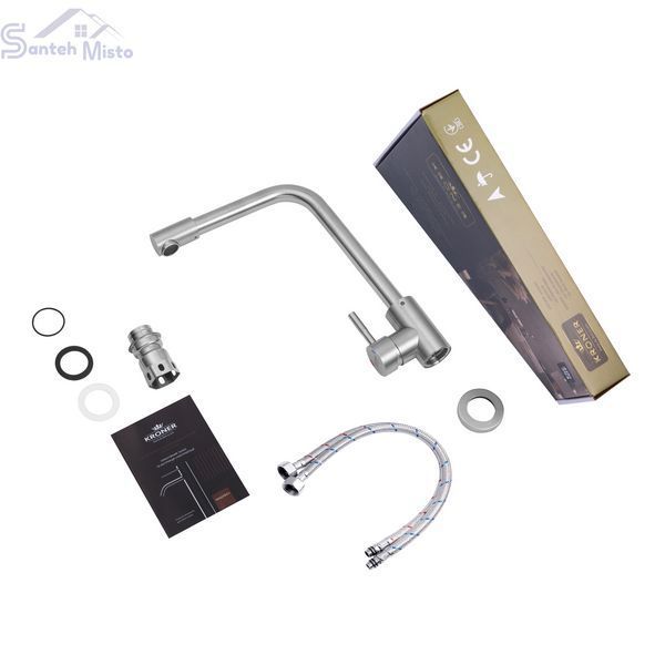 Смеситель для кухни Kroner KRP Edelstahl Klassisch - ESG034 CV022991 фото