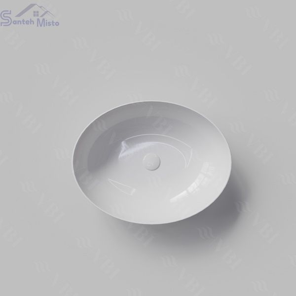 Умивальник (раковина) VBI LIVORNO WHITE накладний VBI-012600 фото