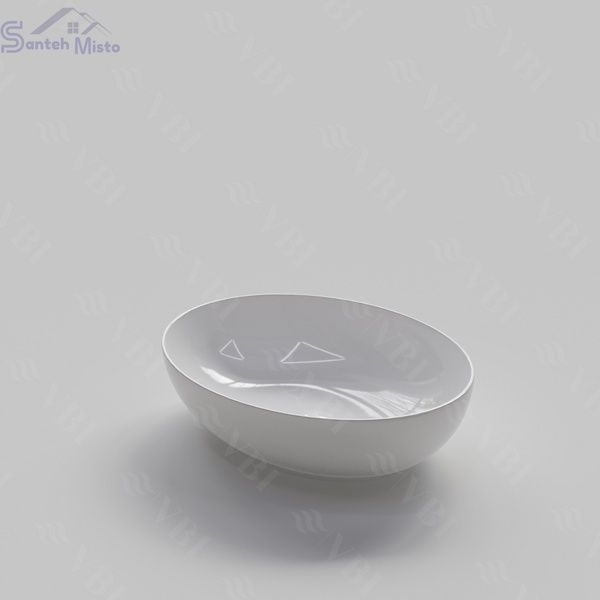 Умивальник (раковина) VBI LIVORNO WHITE накладний VBI-012600 фото