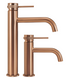 Смеситель для раковины (умывальника) REA LUNGO GRIP BRUSHED COPPER высокий REA-B8988 фото 3