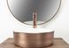 Умывальник (раковина) REA SAMI ROSE BRUSHED GOLD WHITE накладной REA-U3303 фото 3