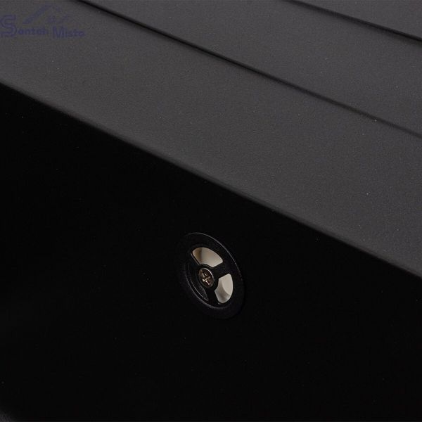 Кухонная мойка гранитная матовая 7050 CASCADA VALESO черная 48993 фото